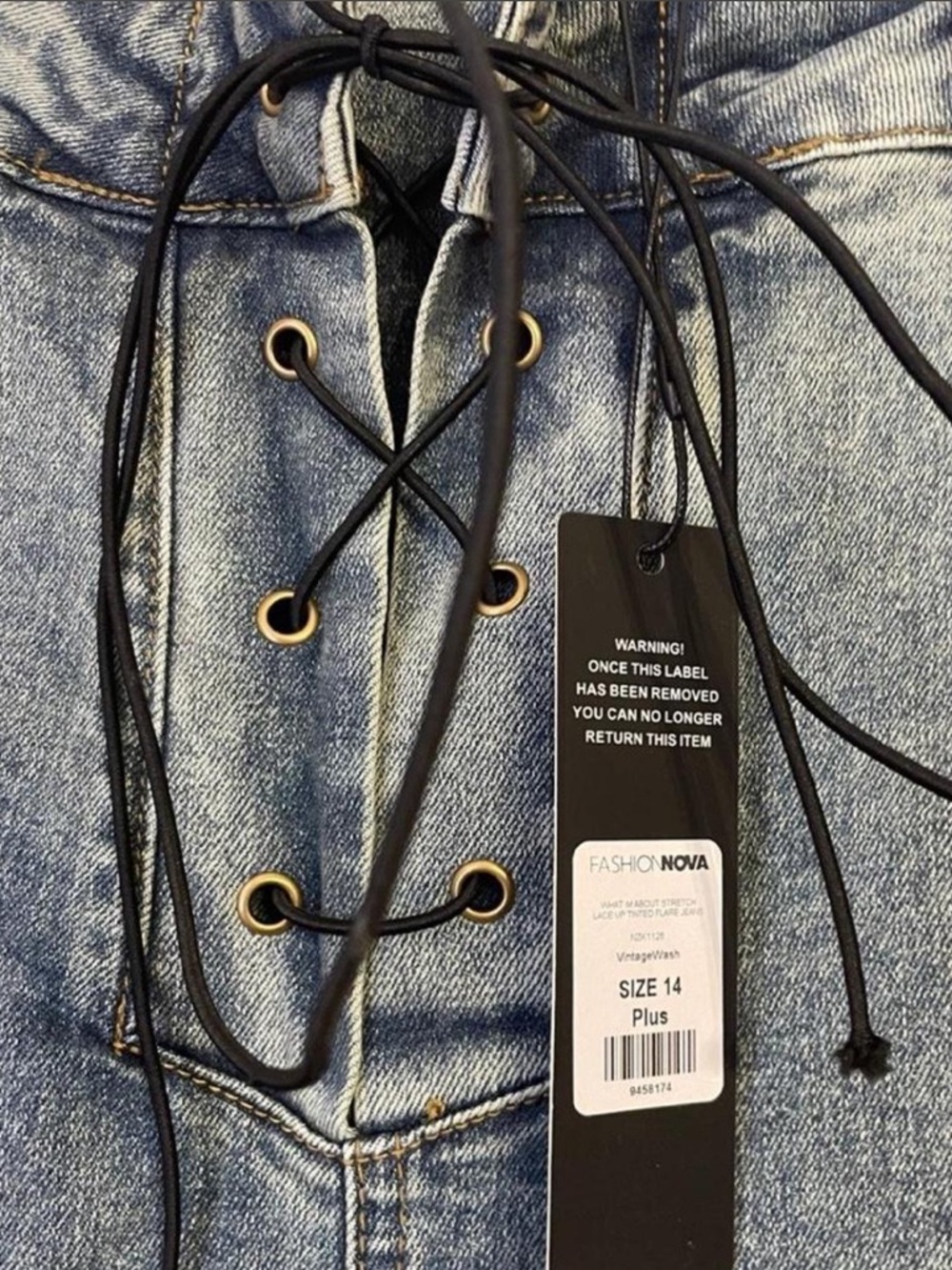 DISTRESSED DENIM - NEW - Picture 3 of 8